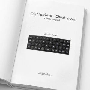 CSP Hotkeys — Cheat Sheet